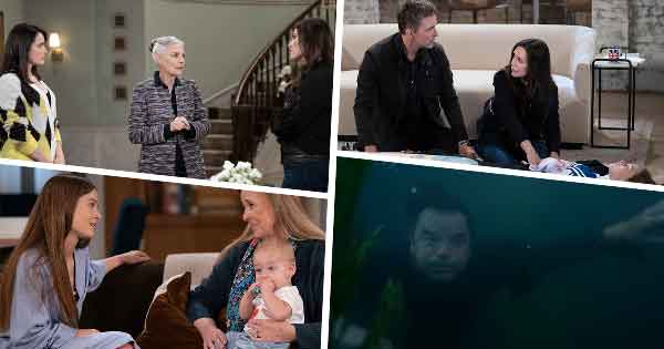 GH Week of November 6, 2023: Charlotte recovered from the shooting. Michael kept Nina's secret. Olivia saved ''Eddie'' from drowning. Tracy and Bobbie flew to Amsterdam.